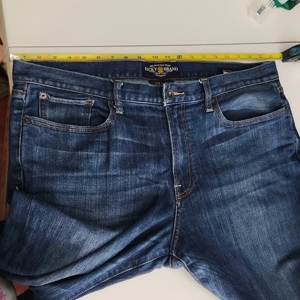 Lucky Brand Jeans 38 × 30 367 Vintage boot denim jeans mens